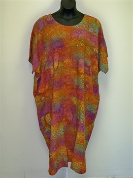 Batik  Art Wear  Dress