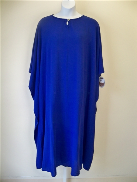 gauze caftan dress