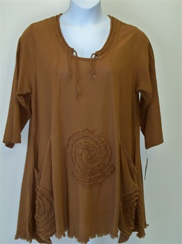 Oh My Gauze Circle  Tunic