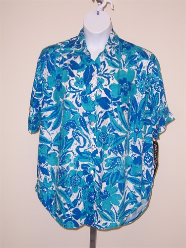 Paradiso Batik Floral Big Shirt
